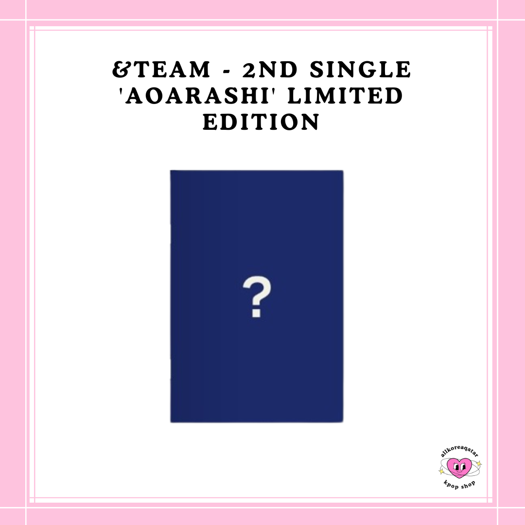 [PREORDER] &TEAM - 2ND SINGLE 'AOARASHI' LIMITED EDITION