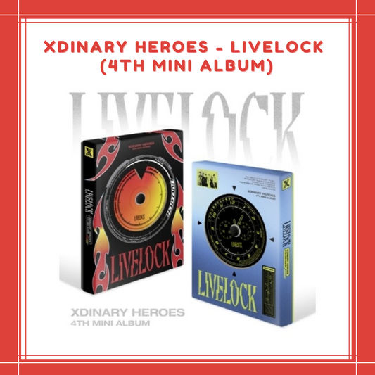 [PREORDER] PHOTOCARD XDINARY HEROES - LIVELOCK (4TH MINI ALBUM) RANDOM