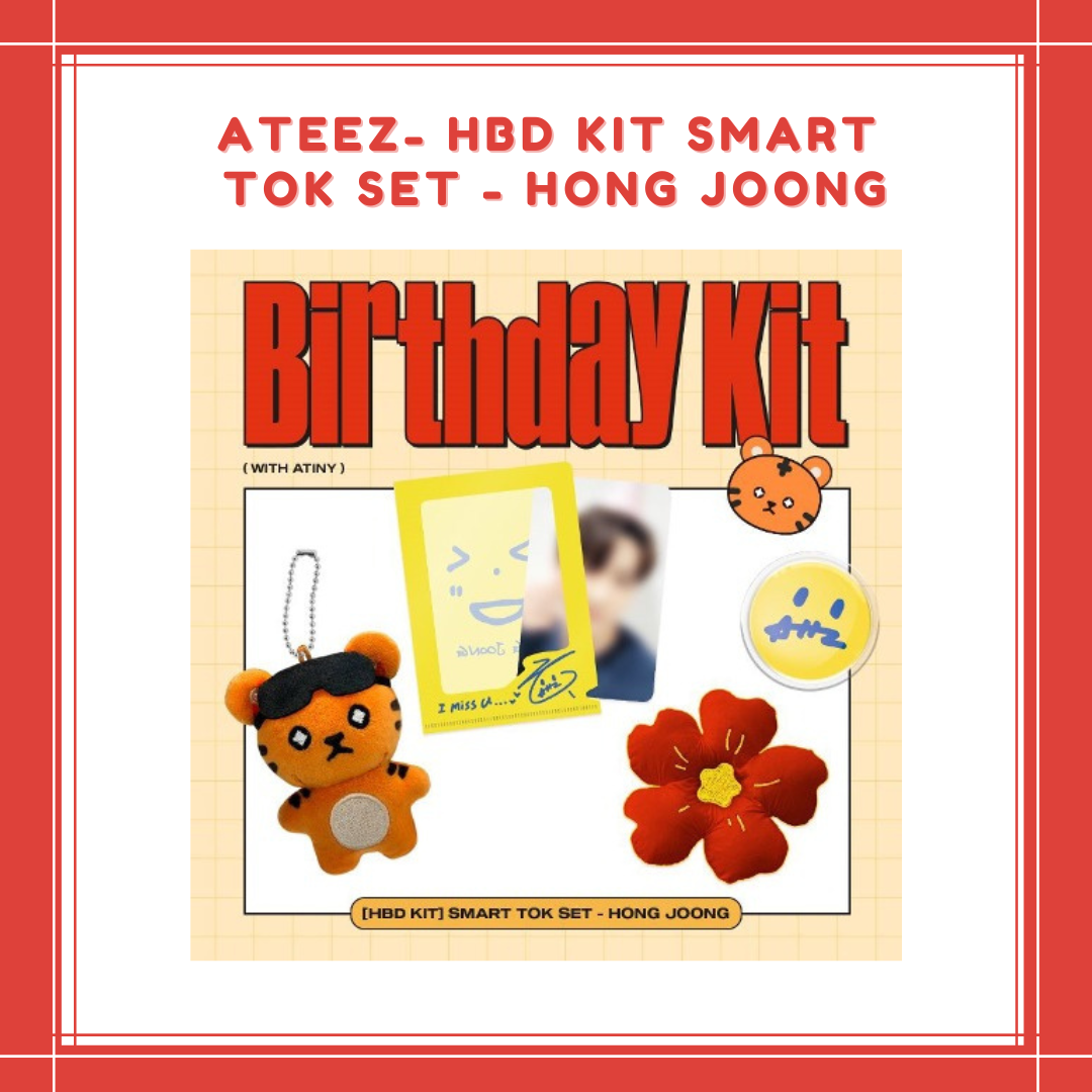 [PREORDER] ATEEZ - HBD KIT SMART TOK SET - HONG JOONG