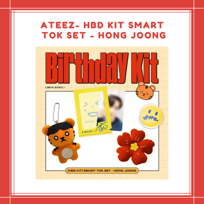 [PREORDER] ATEEZ - HBD KIT SMART TOK SET - HONG JOONG