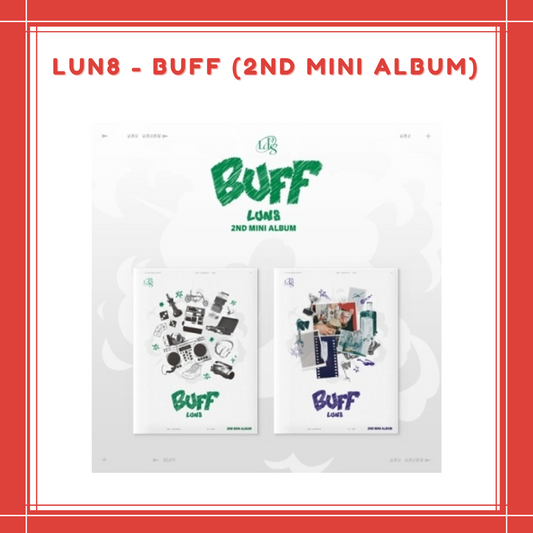 [PREORDER] LUN8 - [BUFF] (2ND MINI ALBUM)