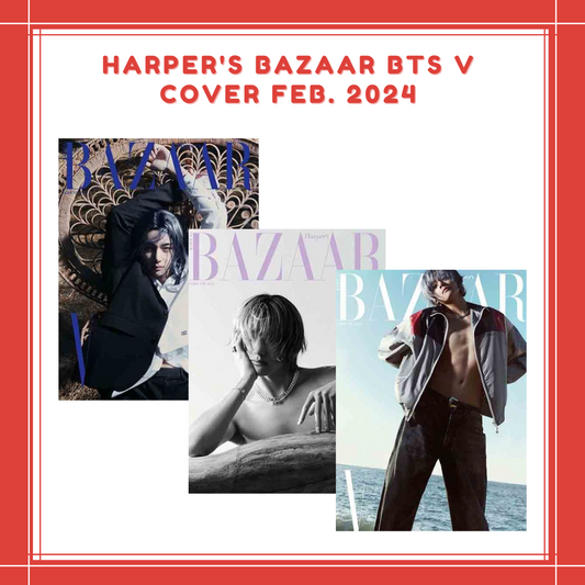 [PREORDER] HARPER'S BAZAAR BTS V COVER FEB. [2024]