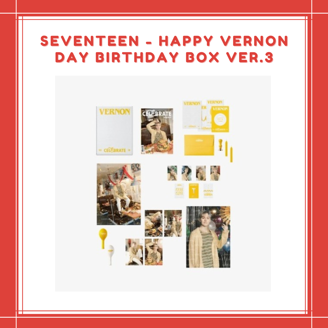 [PREORDER] SEVENTEEN - HAPPY VERNON DAY BIRTHDAY BOX VER.3