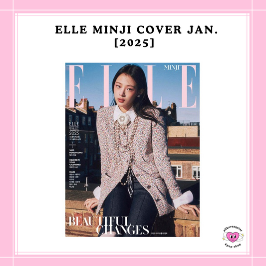 [PREORDER] ELLE MINJI COVER JAN. 2025