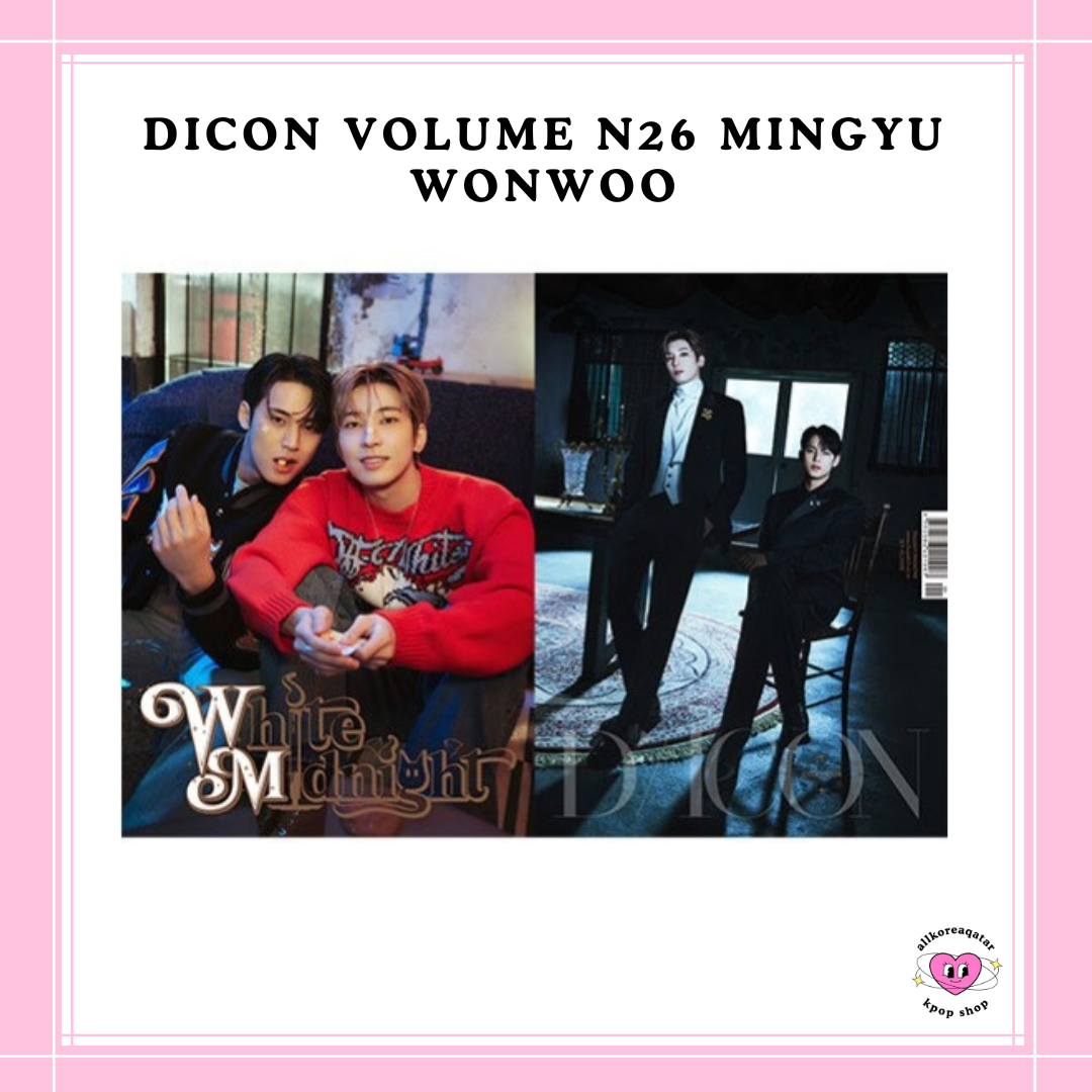 [PREORDER] DICON VOLUME N26 MINGYU & WONWOO