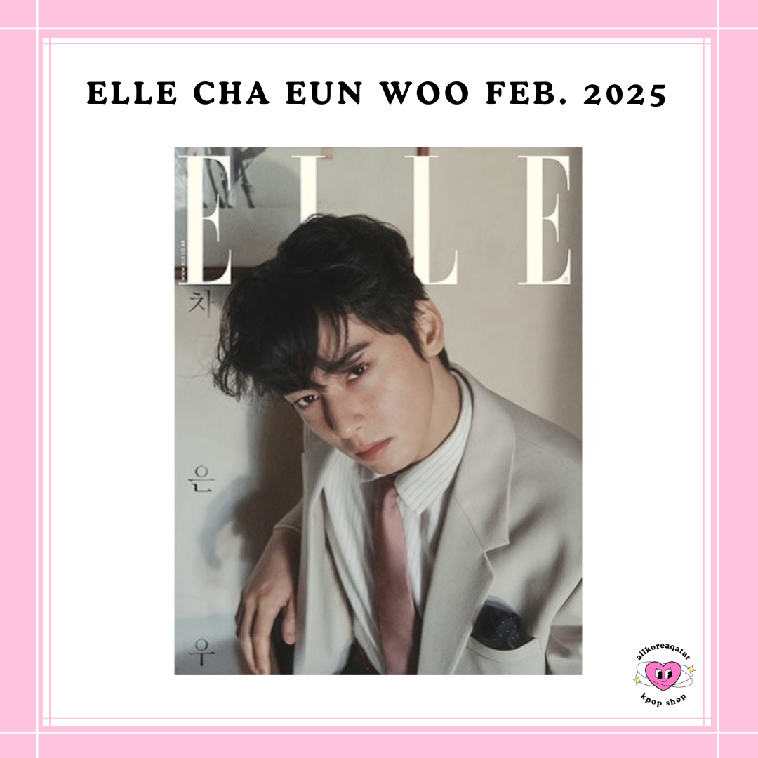 [PREORDER] ELLE CHA EUN WOO FEB. 2025