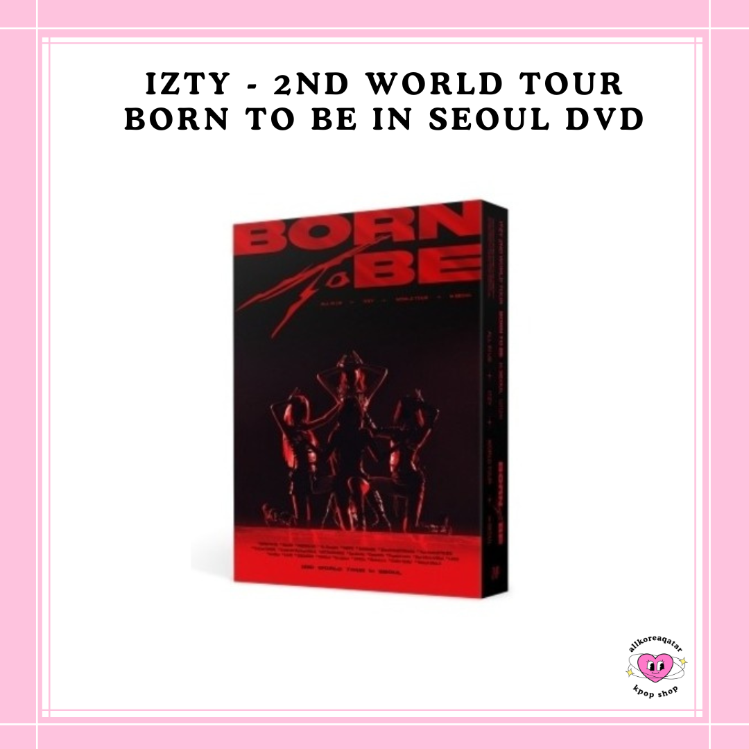 [PREORDER] IZTY - 2ND WORLD TOUR BORN TO BE IN SEOUL DVD