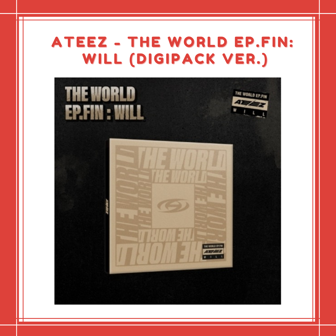 [PREORDER] ATEEZ - THE WORLD EP.FIN : WILL (DIGIPACK VER.)