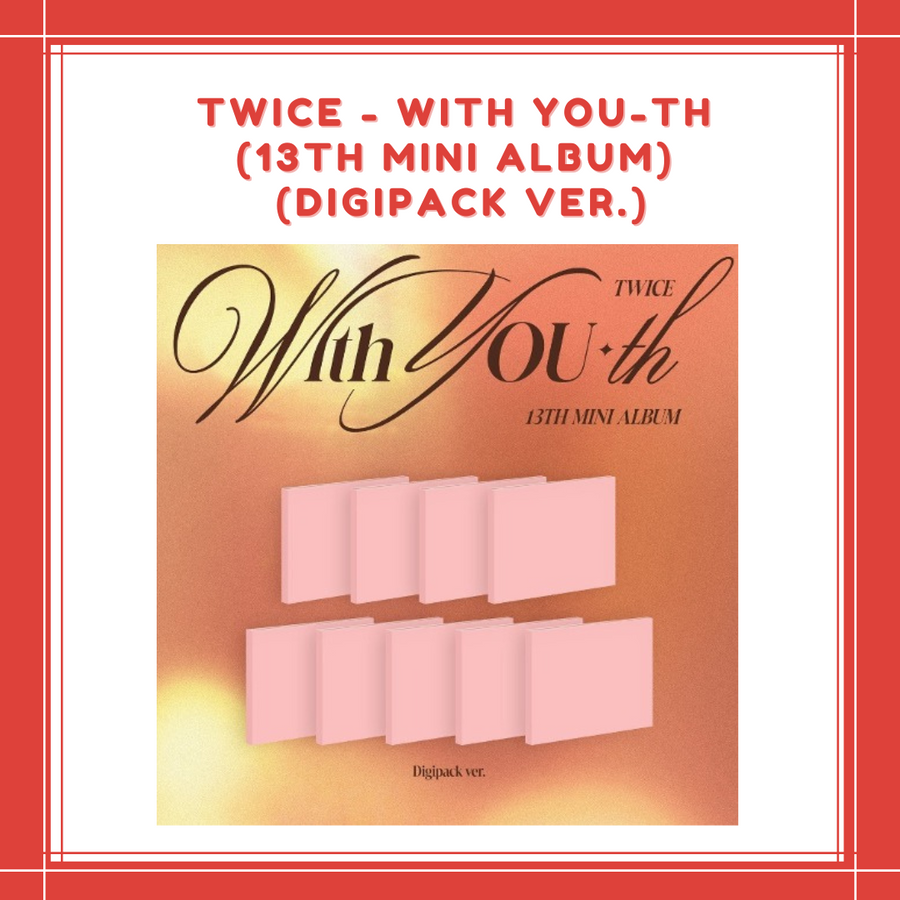  TWICE - 13TH MINI ALBUM [With YOU-th] (Random Ver.)