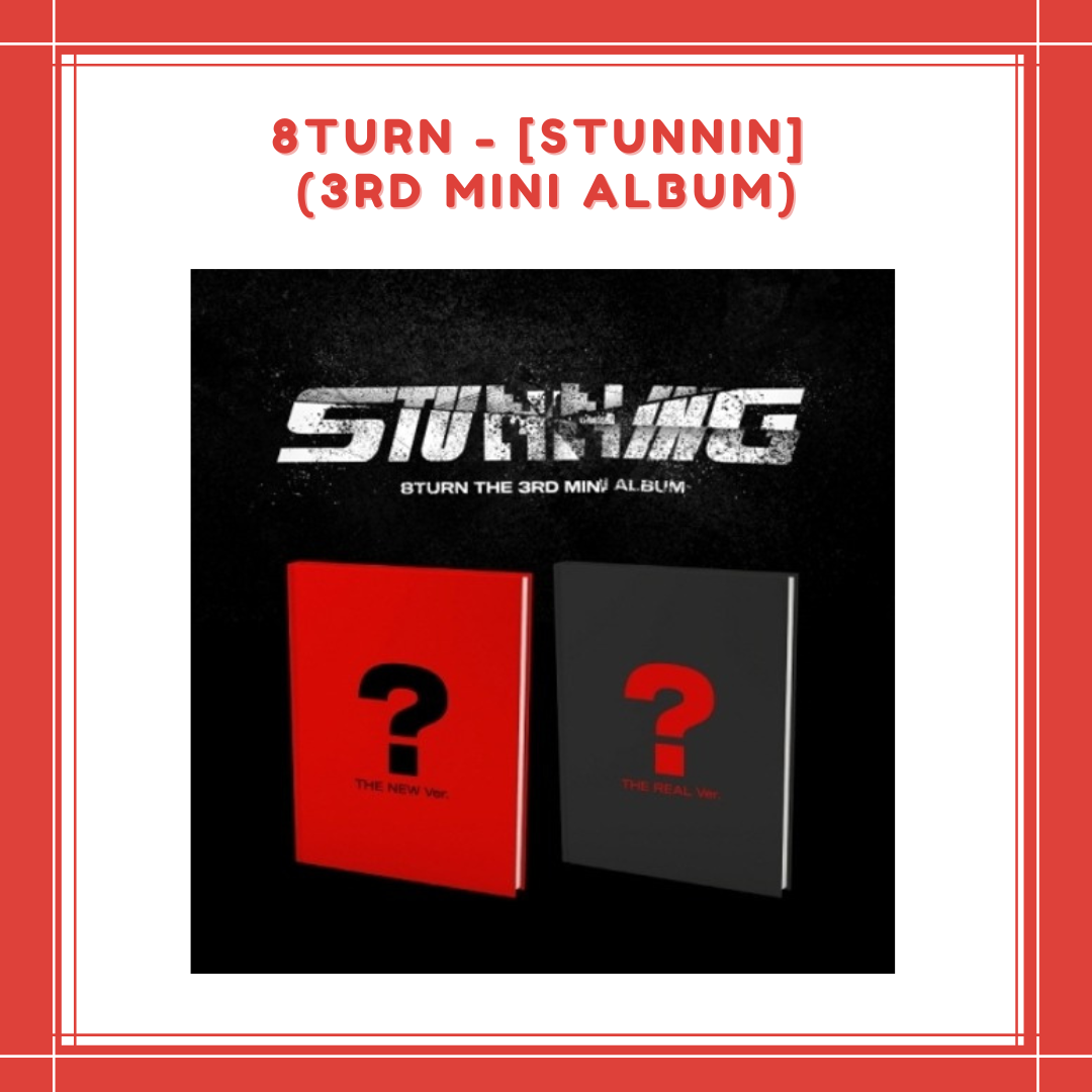 [PREORDER] 8TURN - STUNNIN (3RD MINI ALBUM)