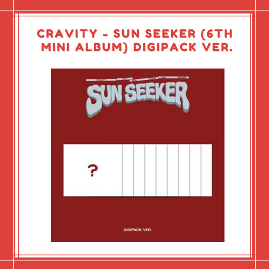 [PREORDER] STARSHIP CRAVITY - [SUN SEEKER] (6TH MINI ALBUM) DIGIPACK VER. SET