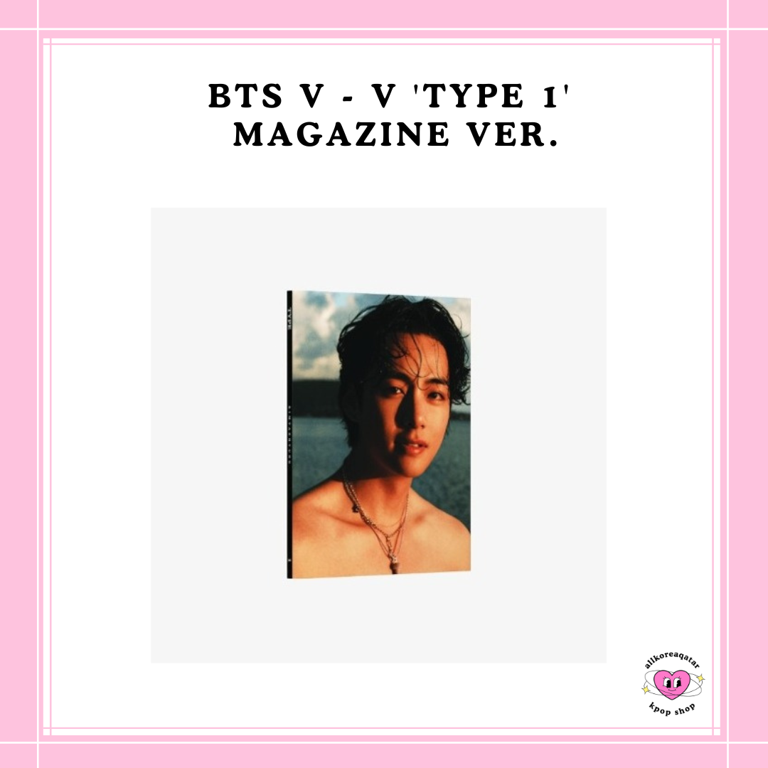 [PREORDER] BTS V - V 'TYPE 1' MAGAZINE VER.