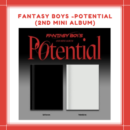 [PREORDER] FANTASY BOYS - [POTENTIAL] (2ND MINI ALBUM)