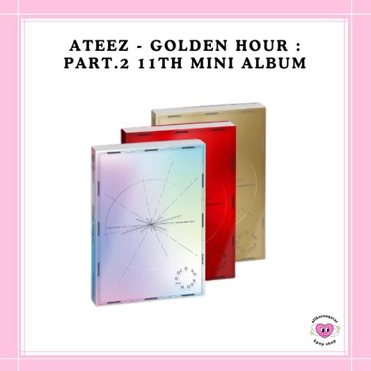 [PREORDER] ATEEZ - GOLDEN HOUR : PART.2 11TH MINI ALBUM