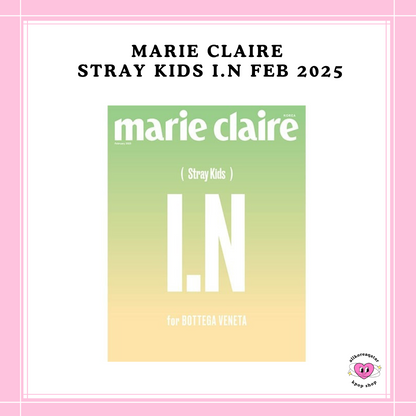 [PREORDER] MARIE CLAIRE STRAY KIDS I.N FEB 2025