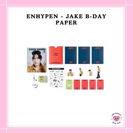 [PREORDER] ENHYPEN - JAKE B-DAY PAPER