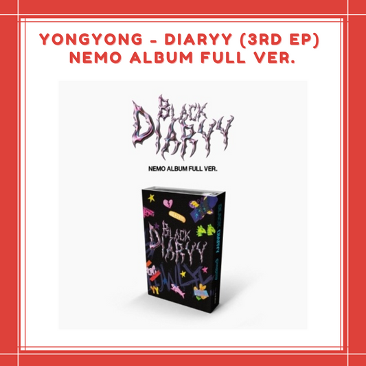 [PREORDER] YONGYONG - DIARYY (3RD EP) NEMO ALBUM FULL VER.