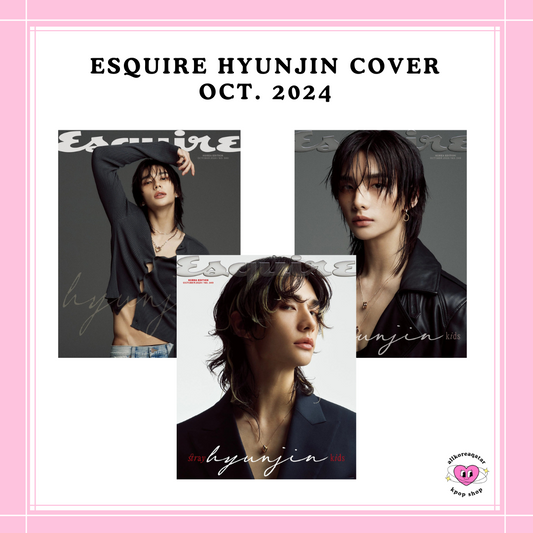 [PREORDER] ESQUIRE HYUNJIN COVER OCT. 2024