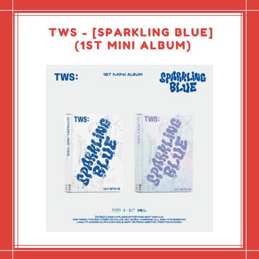 [PREORDER] TWS - [SPARKLING BLUE] (1ST MINI ALBUM)