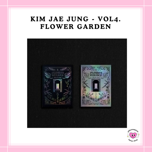 [PREORDER] KIM JAE JUNG - VOL4. FLOWER GARDEN