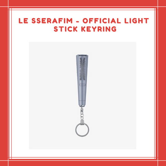 [PREORDER] LE SSERAFIM - OFFICIAL LIGHT STICK KEYRING