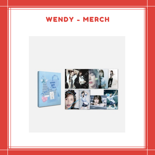 [PREORDER] WENDY - MERCH