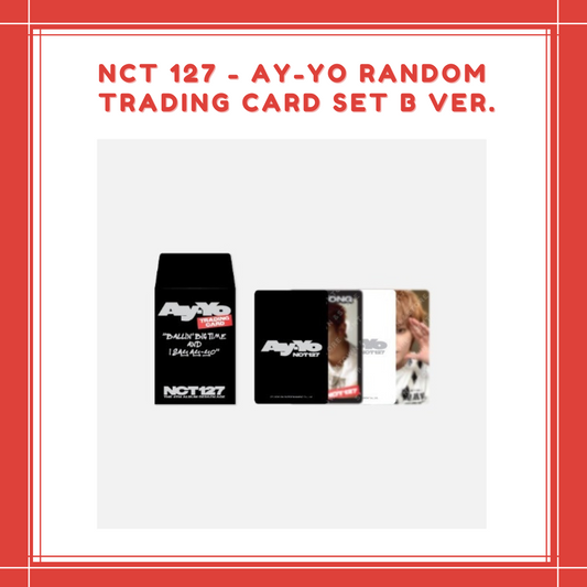 [PREORDER] NCT 127 - AY-YO RANDOM TRADING CARD SET B ver.