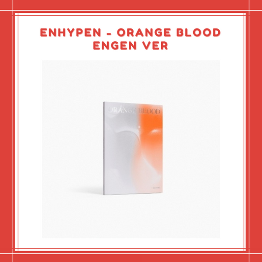 [PREORDER] ENHYPEN - ORANGE BLOOD ENGENE VER