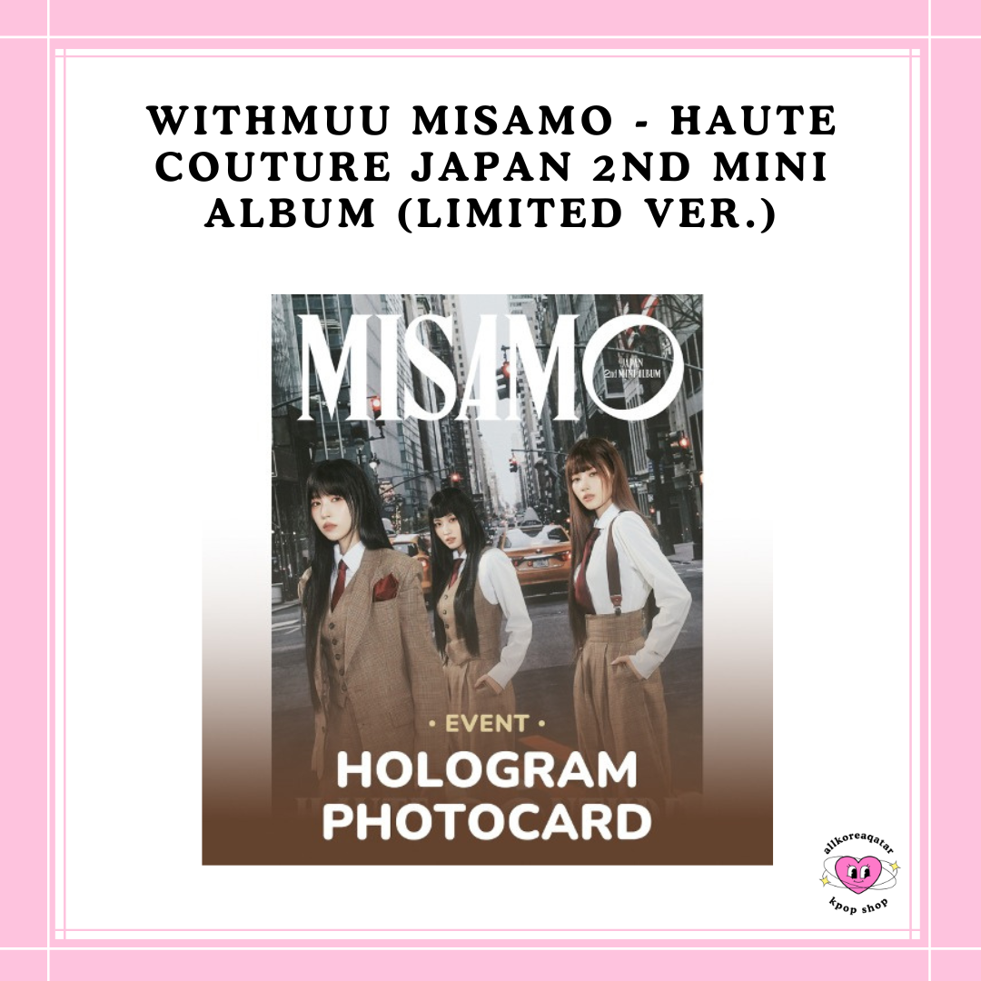 [PREORDER] WITHMUU MISAMO - HAUTE COUTURE JAPAN 2ND MINI ALBUM (LIMITED VER.)