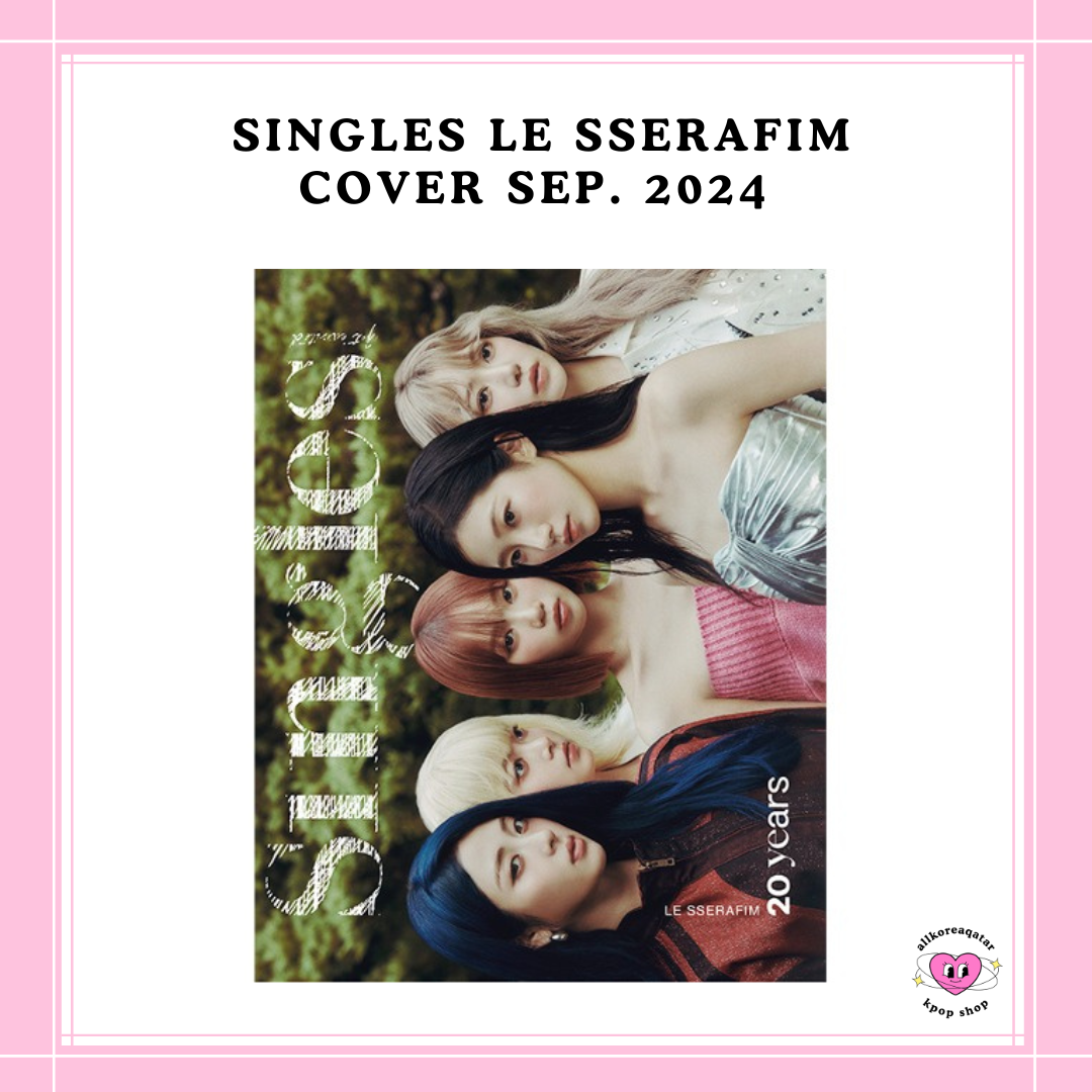 [PREORDER] SINGLES LE SSERAFIM COVER SEP. 2024