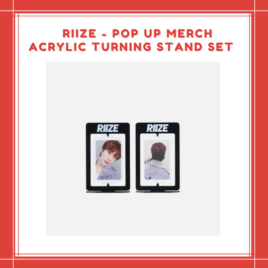 [PREORDER] RIIZE- POP UP MERCH ACRYLIC TURNING STAND SET