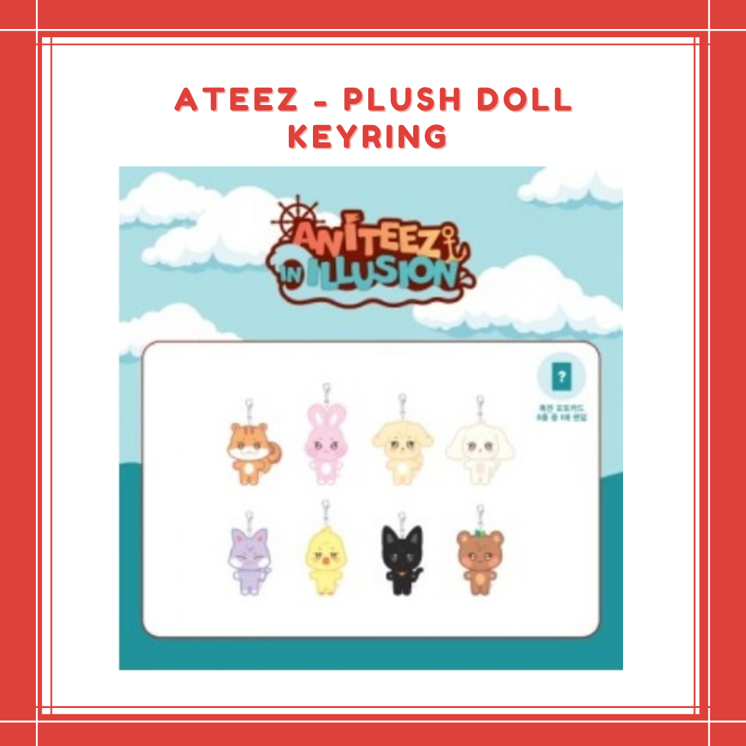 [PREORDER] ATEEZ - PLUSH DOLL KEYRING