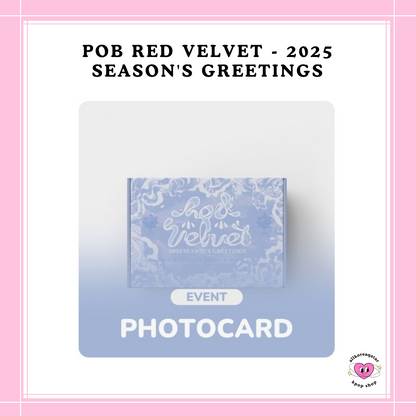 [PREORDER] POB RED VELVET - 2025 SEASON'S GREETINGS