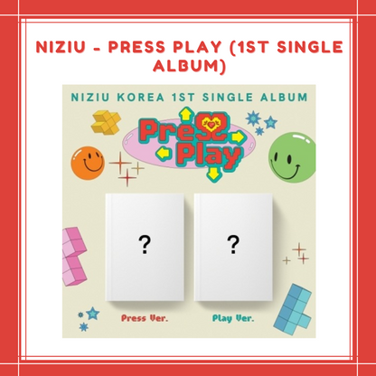 [PREORDER] NIZIU - PRESS PLAY (1ST SINGLE ALBUM)