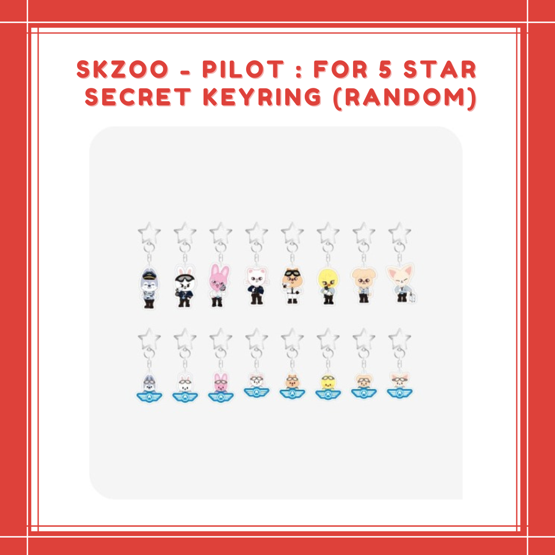 [PREORDER] SKZOO - PILOT : FOR 5 STAR SECRET KEYRING (RANDOM)
