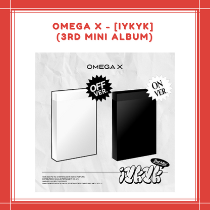 [PREORDER] OMEGA X - [IYKYK] (3RD MINI ALBUM)