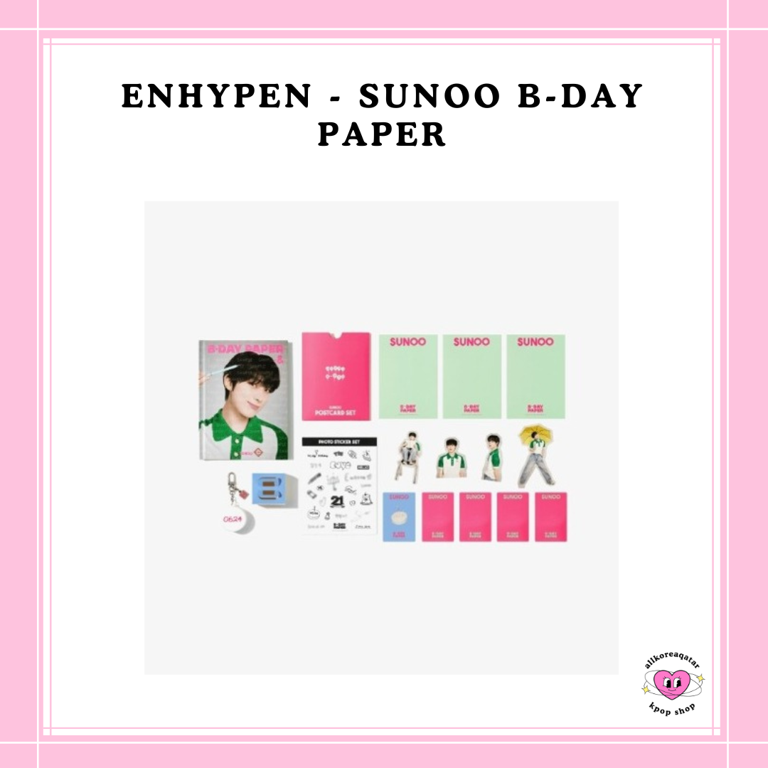 [PREORDER] ENHYPEN SUNOO - B-DAY PAPER