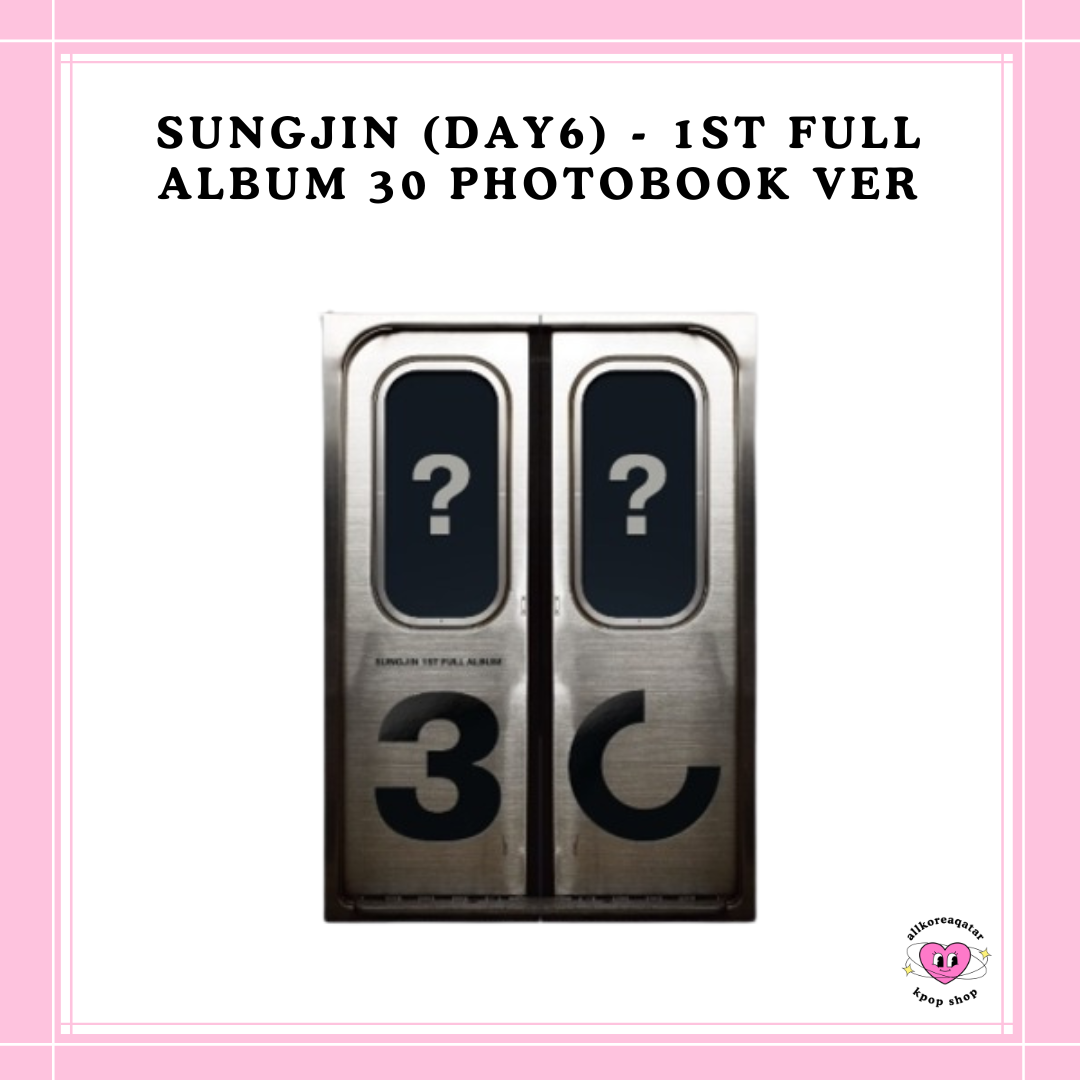 [PREORDER] SUNGJIN (DAY6) - 1ST FULL ALBUM 30 PHOTOBOOK VER