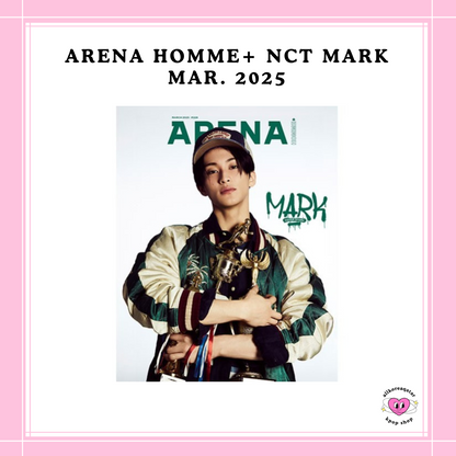 [PREORDER] ARENA HOMME+ NCT MARK MAR. 2025