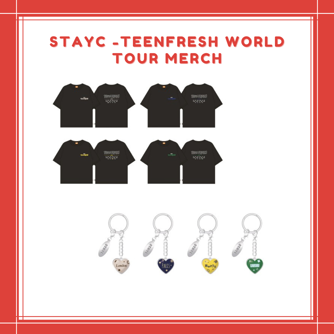 [PREORDER] STAYC - TEENFRESH WORLD TOUR MERCH