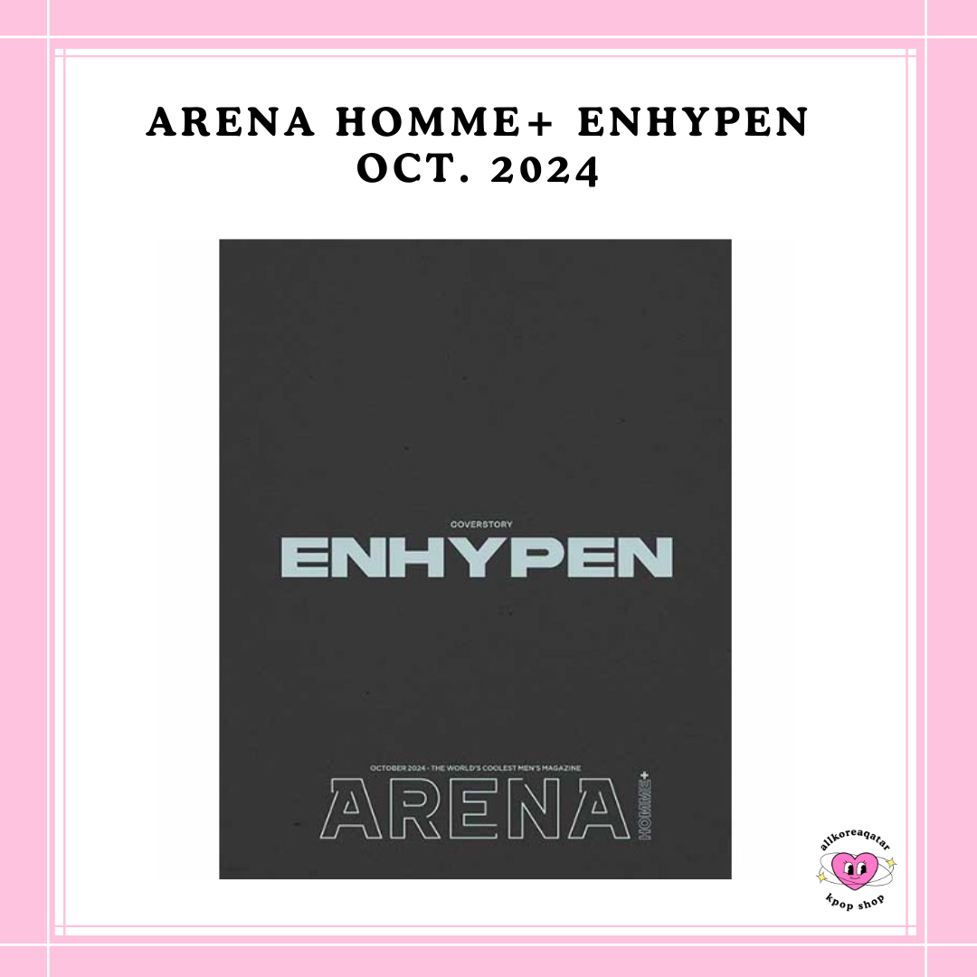 [PREORDER] ARENA HOMME+ ENHYPEN OCT. 2024