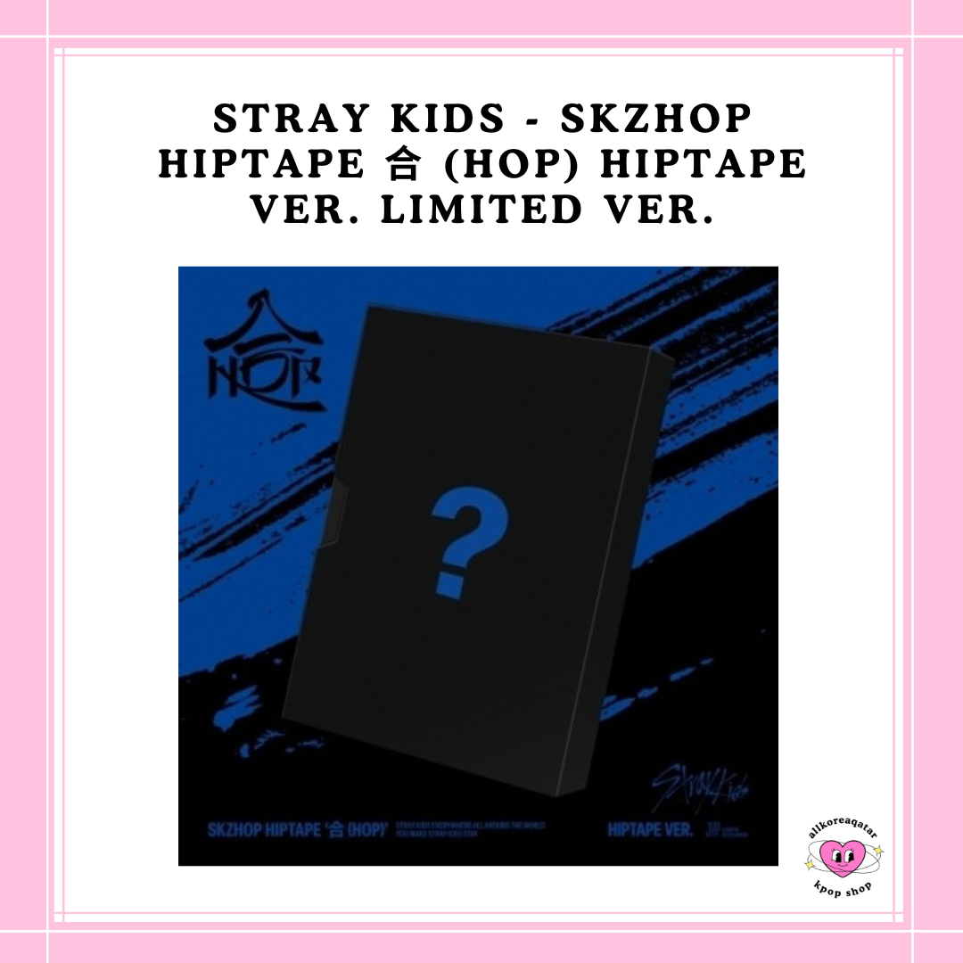 [PREORDER] STRAY KIDS - SKZHOP HIPTAPE 合 (HOP) HIPTAPE VER. LIMITED VER.