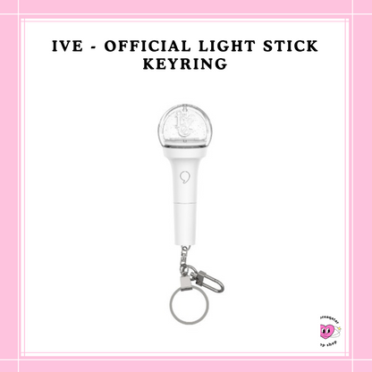 [PREORDER] IVE - OFFICIAL LIGHT STICK KEYRING