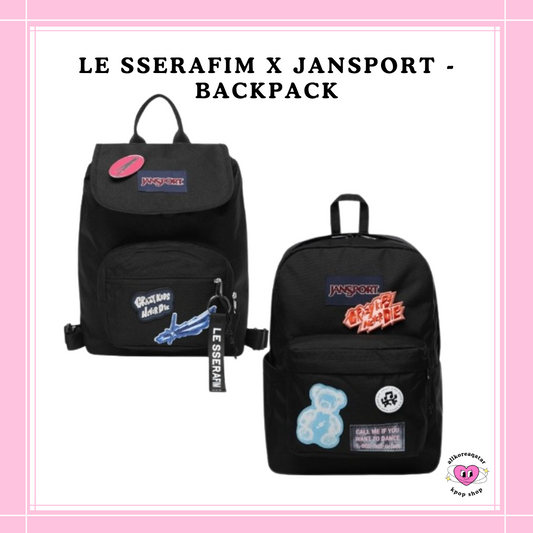 [PREORDER] LE SSERAFIM x JANSPORT - BACKPACK