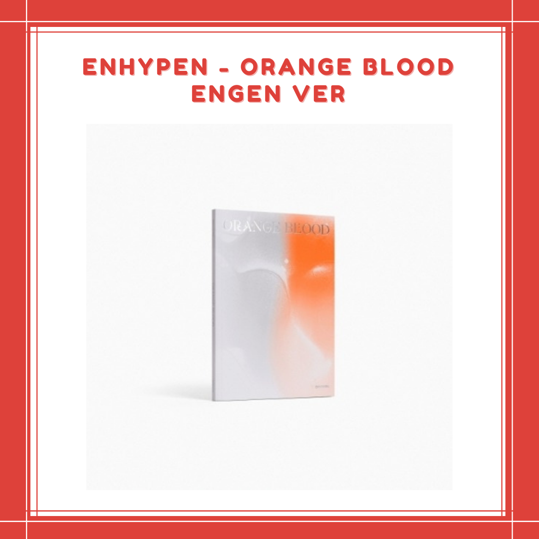 [PREORDER] WEVERSE ENHYPEN - ORANGE BLOOD ENGENE VER SET