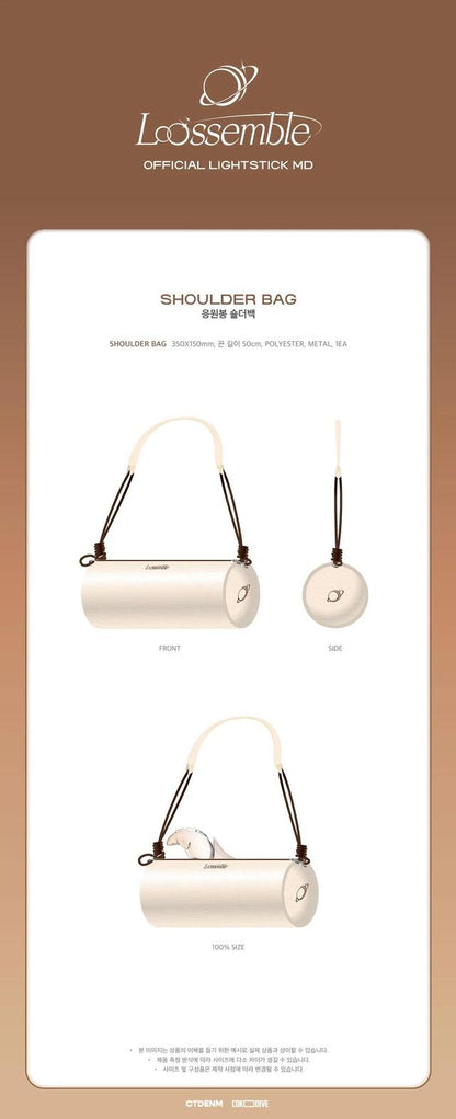 [PREORDER] LOOSSEMBLE - LIGHT STICK SHOULDER BAG & DECO STICKER SET