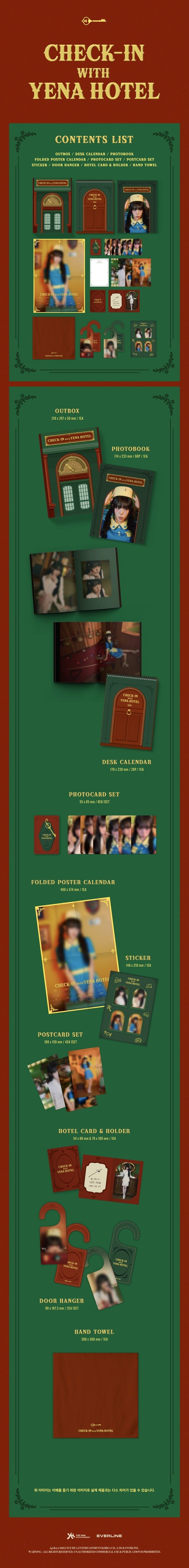 [PREORDER] CHOI YENA - 2025 SEASON'S GREETINGS