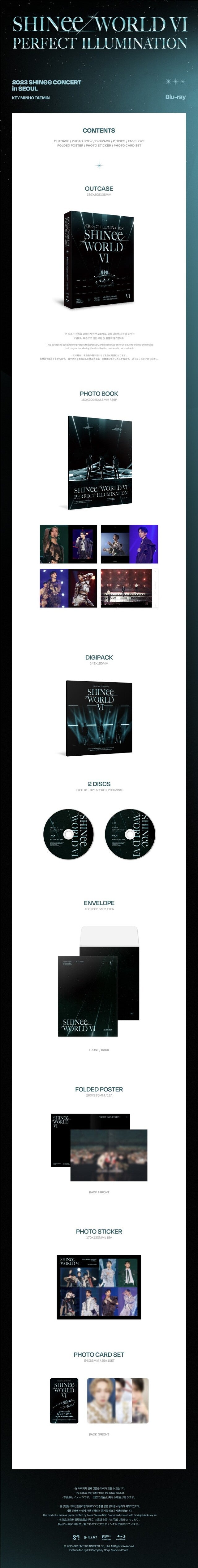 [PREORDER] SHINEE - WORLD VI PERFECT ILLUMINATION IN SEOUL (BLU-RAY)