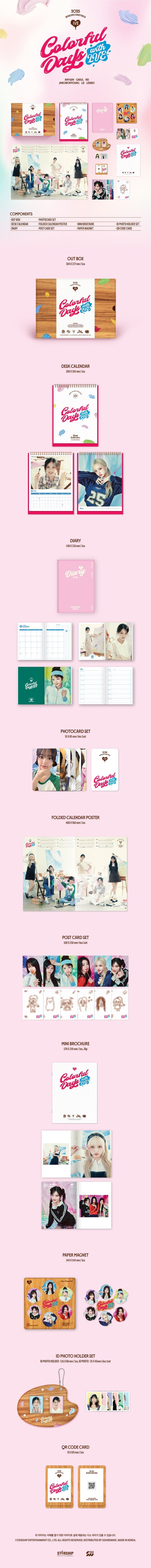 [PREORDER] POB IVE - 2025 SEASON'S GREETINGS