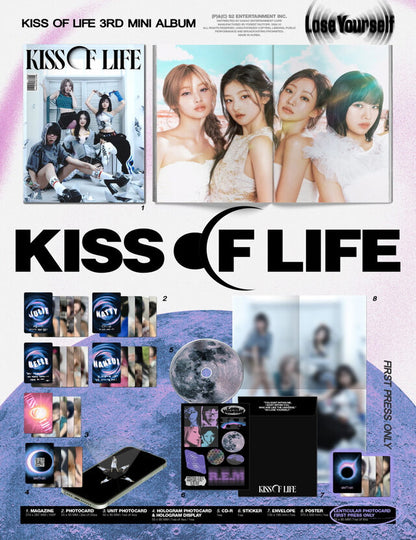 [PREORDER] POB KISS OF LIFE - LOSE YOURSELF (3RD MINI ALBUM) (MAGAZINE VER.)